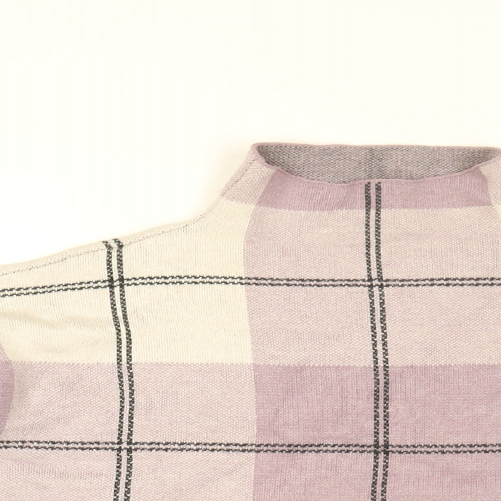Womens UK Size S Rachel Zoe Purple Pullover Jumper
