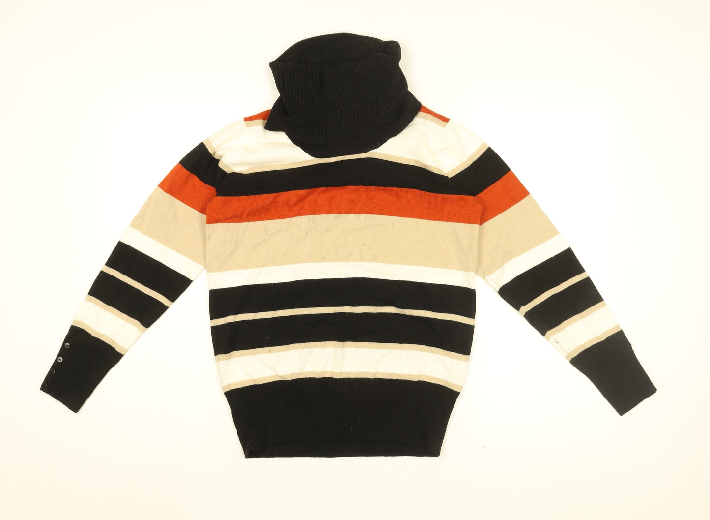 Womens UK Size 10 Isle Multicoloured Pullover Jumper