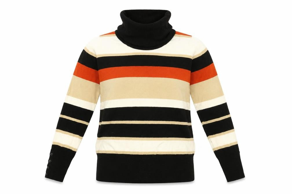 Womens UK Size 10 Isle Multicoloured Pullover Jumper