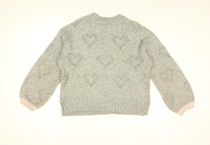 Womens UK Size 14 Crew Clothing Company Grey Pullover Jumper