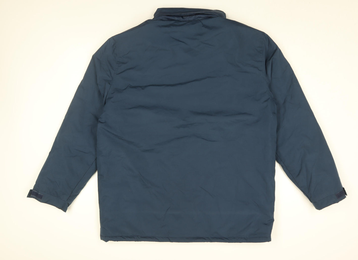 Atlas For Men Mens Blue Overcoat Coat Size M Zip