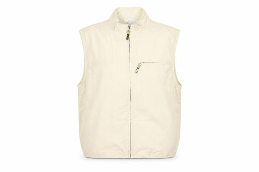ILA Sport Womens Beige Gilet Coat Size 16 Zip