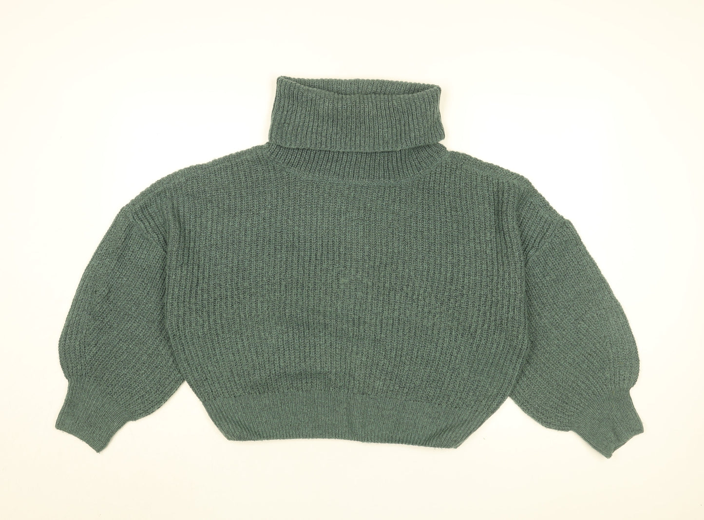 Womens UK Size XL JDY Green Pullover Jumper