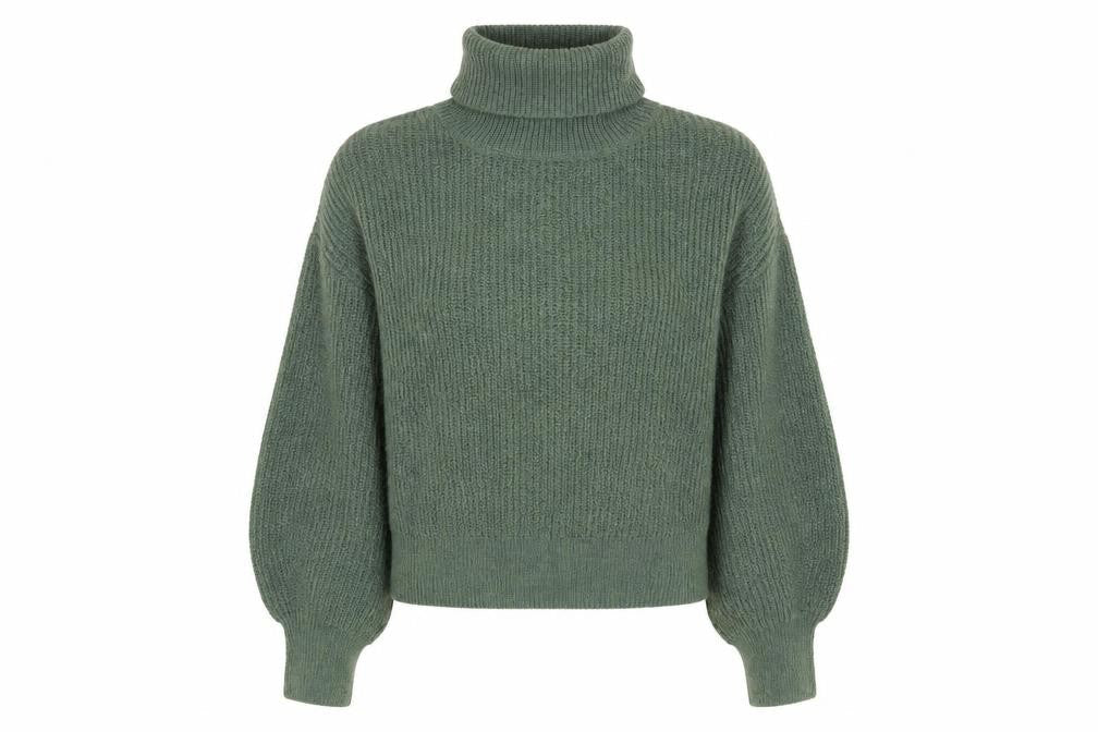 Womens UK Size XL JDY Green Pullover Jumper