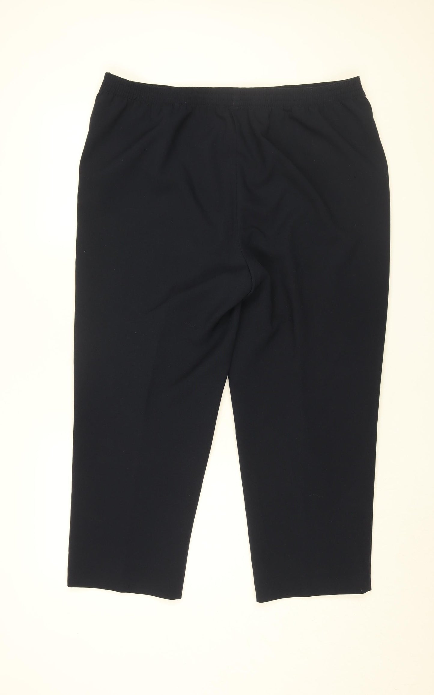 Womens UK Size 18 Isle Regular Fit  Blue Trousers