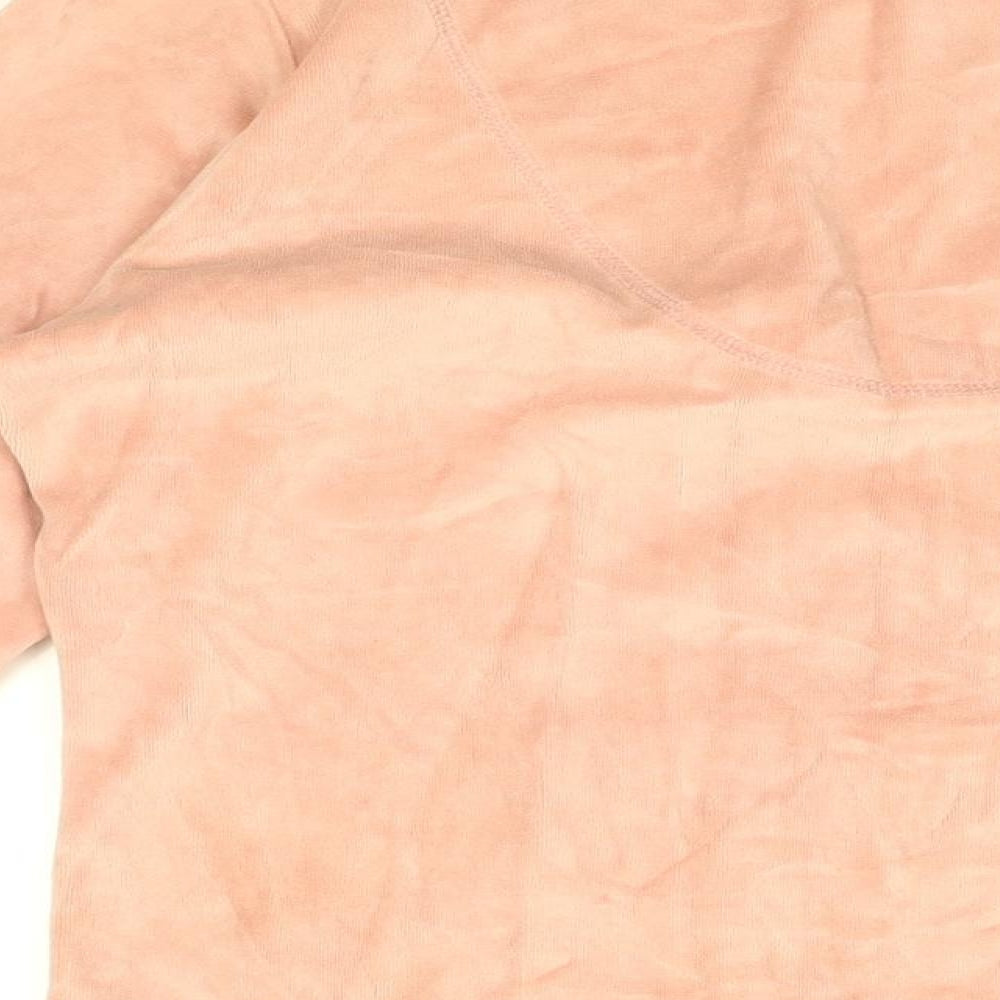 Fenn Wright Manson Womens Pink Cotton Basic T-Shirt Size S V-Neck