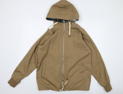 Mens UK Size M Pop England Brown Jacket