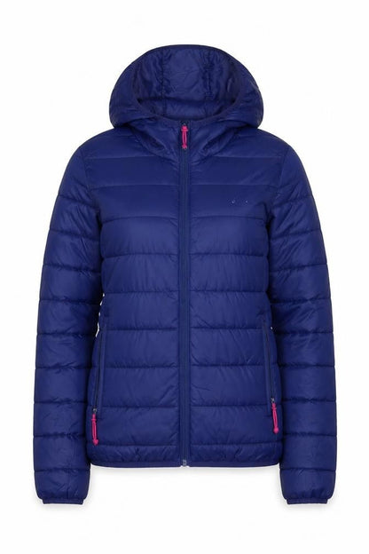 Womens UK Size 8 Freedom Trail Blue Puffer Jacket