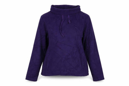 Womens UK Size 14 Cotton Traders Purple Pullover Sweatshirt