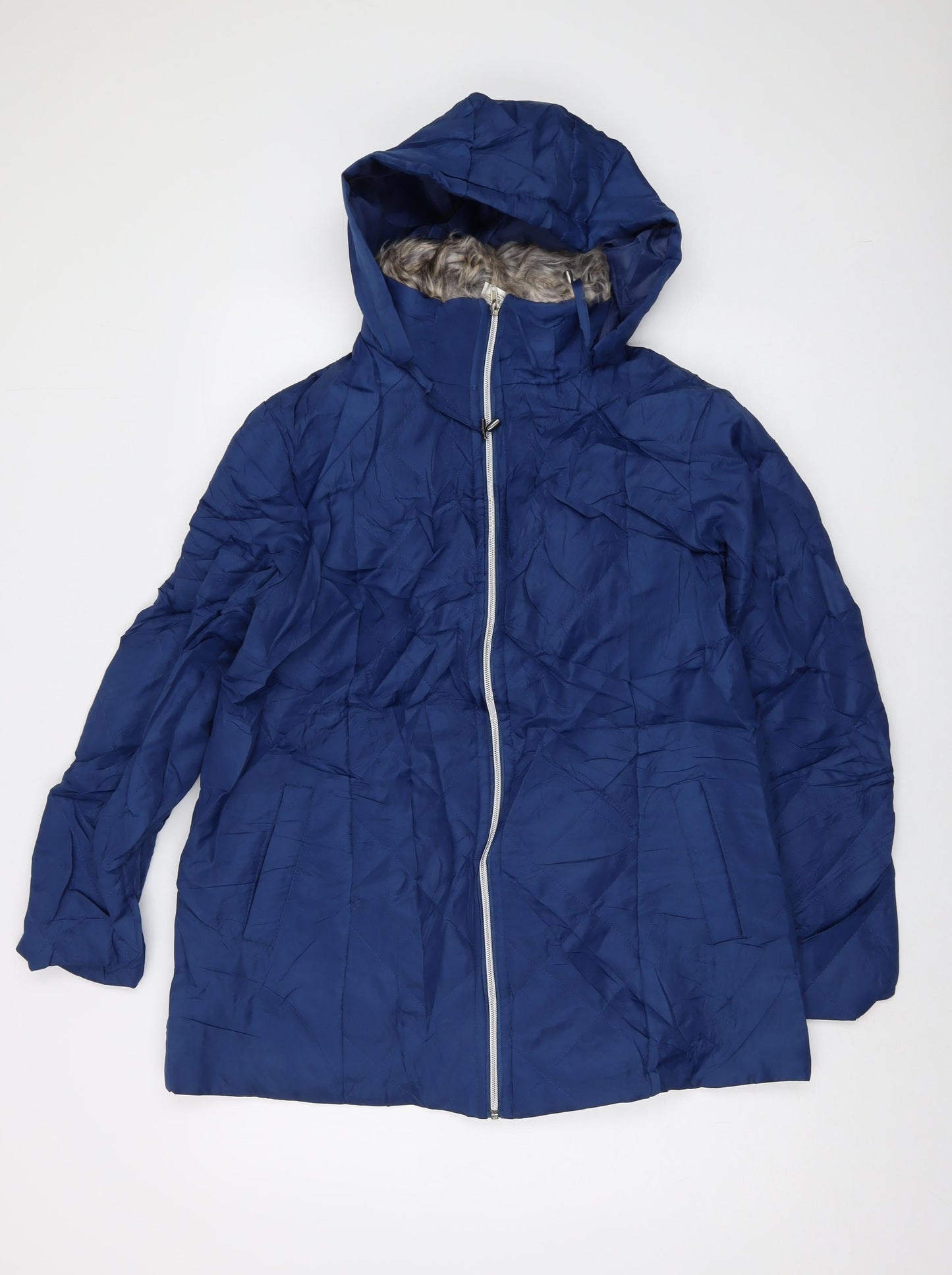 Womens UK Size S Anna de Lancay Blue Jacket