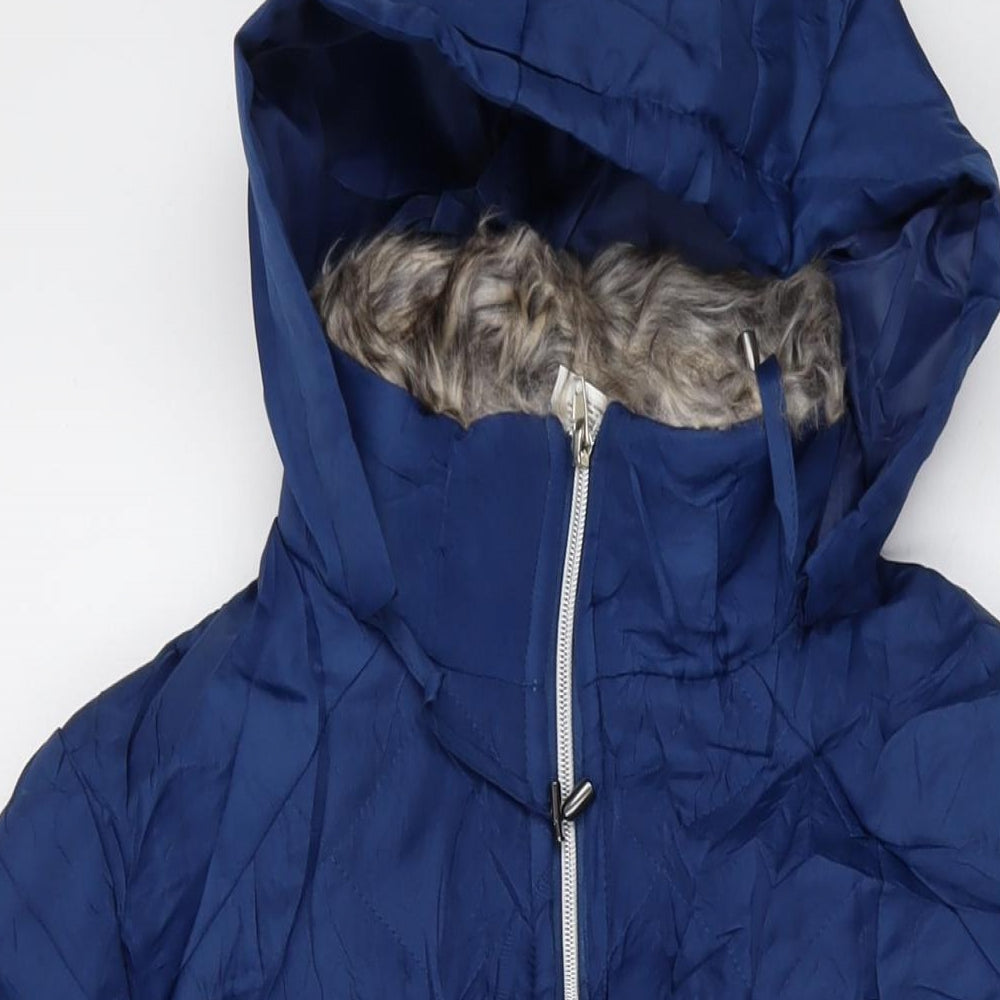 Womens UK Size S Anna de Lancay Blue Jacket