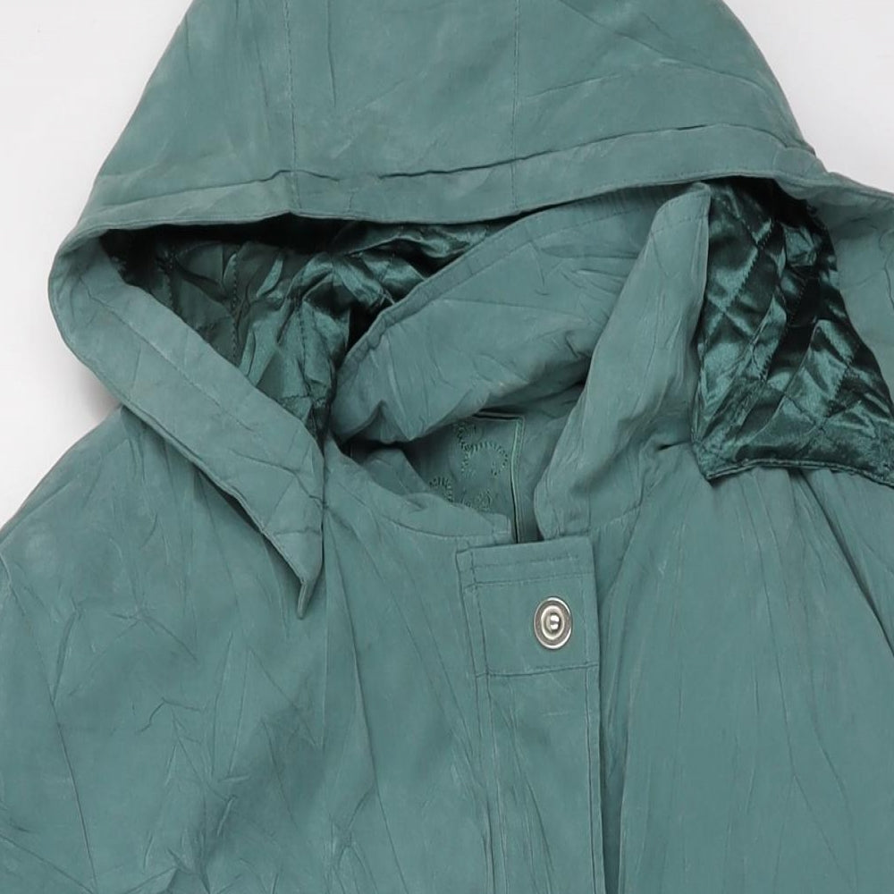 Classics Womens Green Jacket Size XL Zip