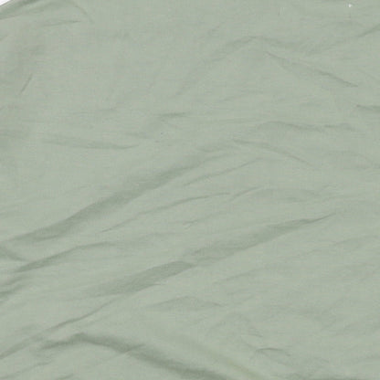 Autonomy Womens Green Cotton Pullover Sweatshirt Size S Pullover