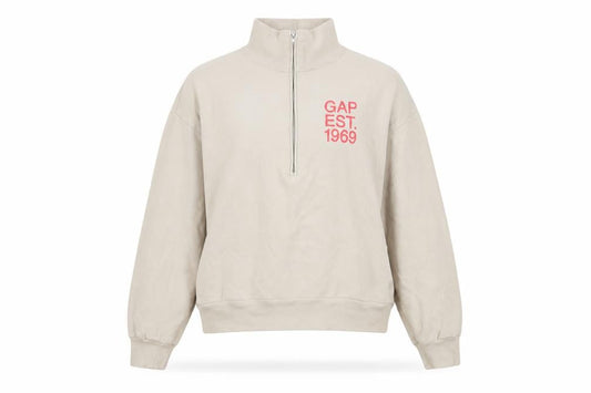 Womens UK Size S Gap Beige Pullover Sweatshirt