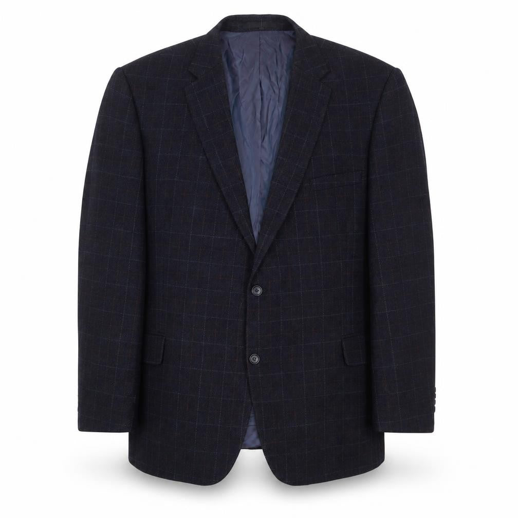 Mens UK Size 48 Brook Taverner Regular Blue Suit Jacket