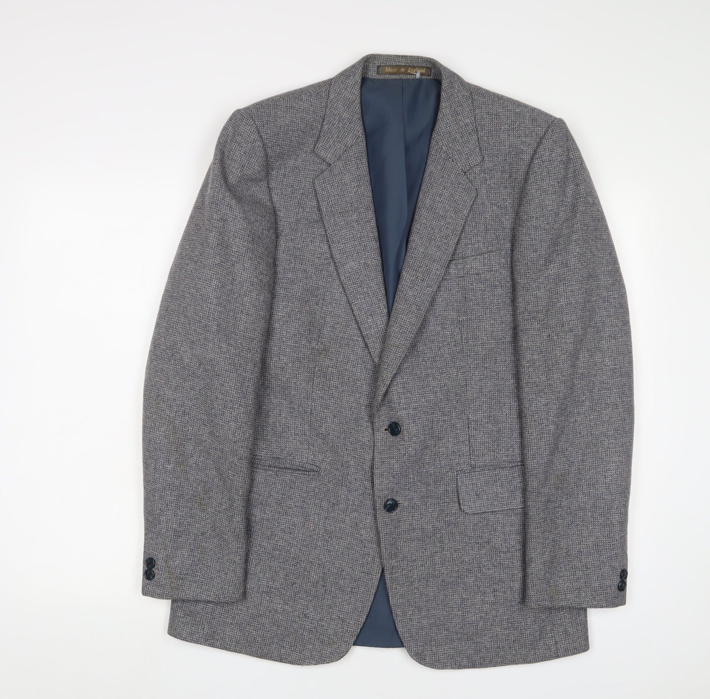 Mens UK Size 40 Burton Regular Grey Suit Jacket
