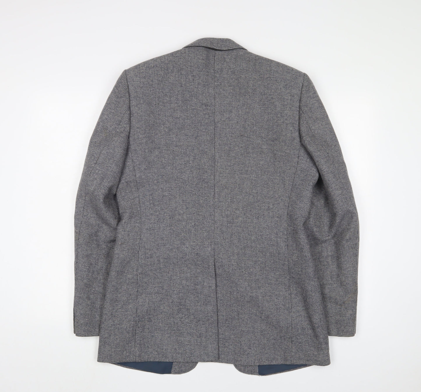 Mens UK Size 40 Burton Regular Grey Suit Jacket
