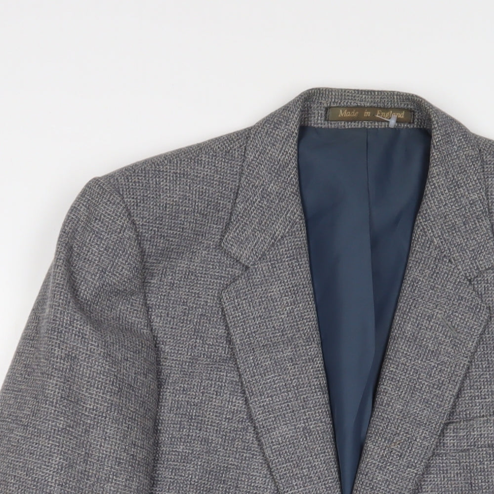 Mens UK Size 40 Burton Regular Grey Suit Jacket