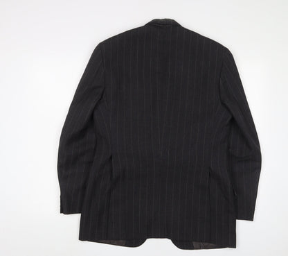 Mens UK Size 38 Burton Regular Grey Suit Jacket