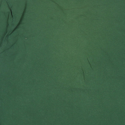 Lee Cooper Mens Green Cotton T-Shirt Size L Crew Neck - Logo