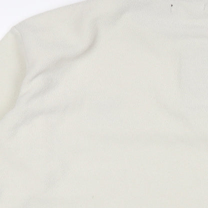 Mens UK Size M Atlas Beige Pullover Sweatshirt