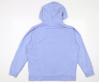 Mens UK Size L Levi's Blue Pullover Hoodie