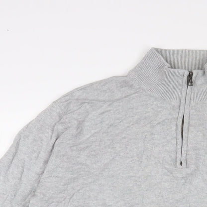 Womens UK Size L Crew Clothing Grey Pullover Jumper