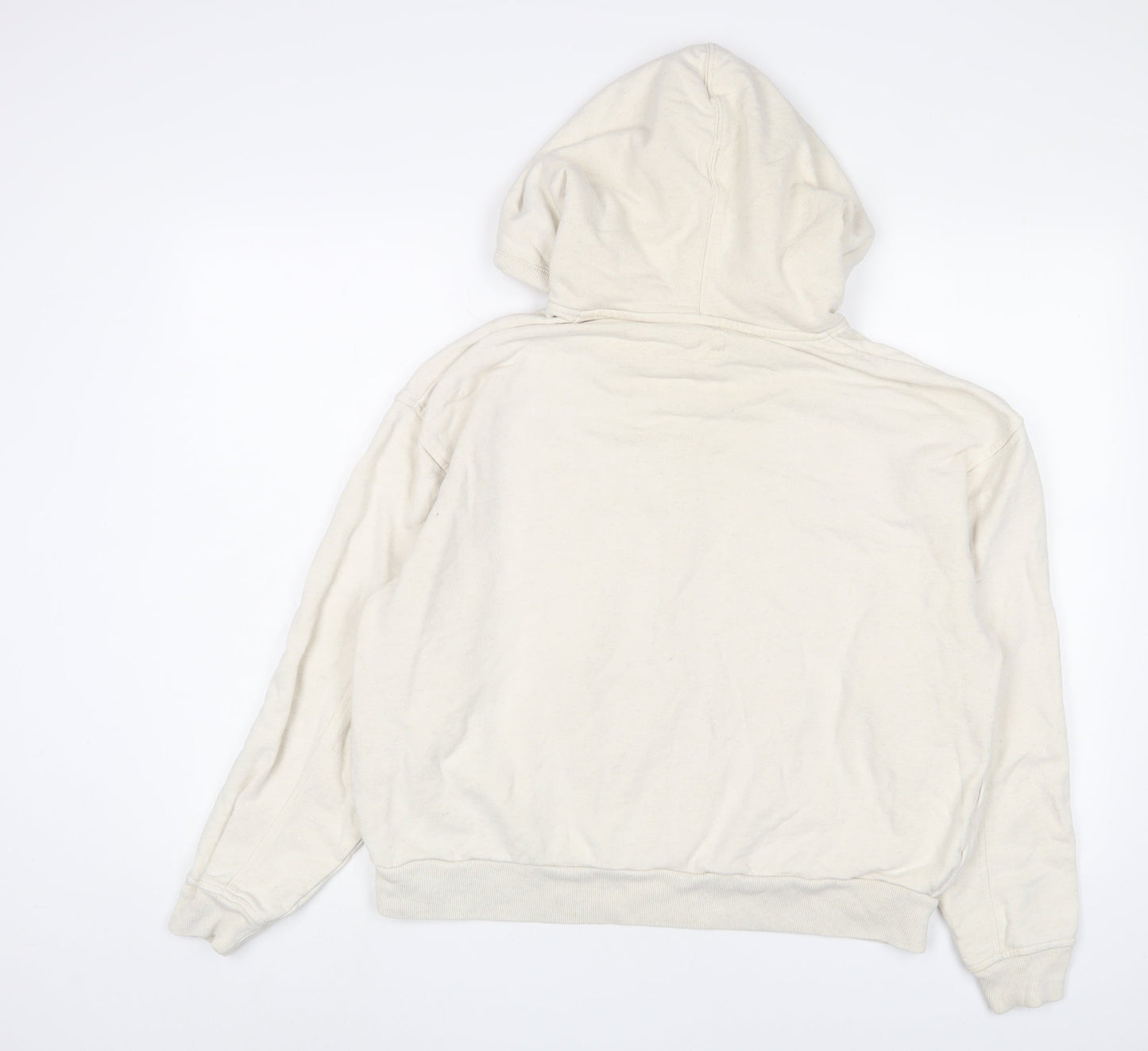 Mens UK Size M Levi's White Pullover Hoodie