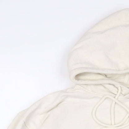 Mens UK Size M Levi's White Pullover Hoodie