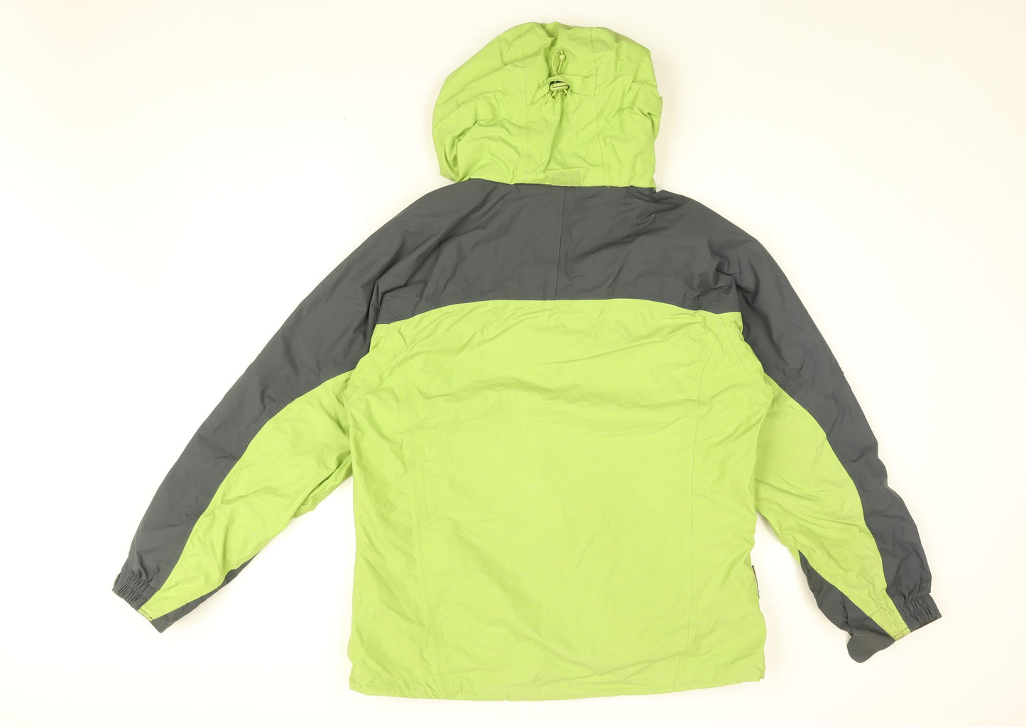 Womens UK Size 12 Mountain Life Green Rain Coat