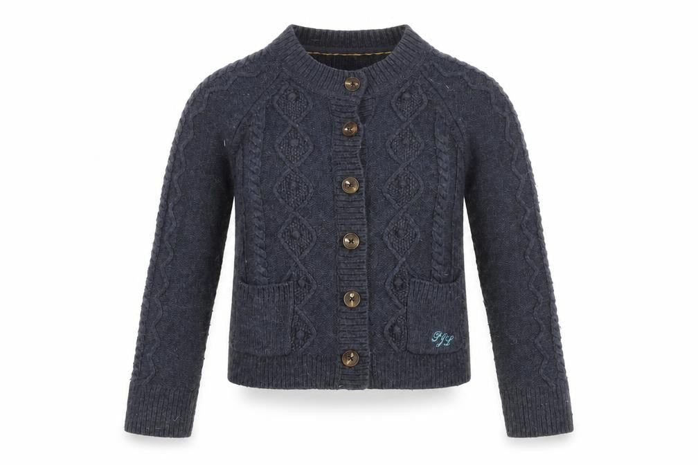 Womens UK Size 12 Pepe Jeans Blue Cardigan Jumper