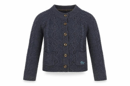 Womens UK Size 12 Pepe Jeans Blue Cardigan Jumper