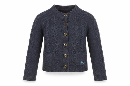 Womens UK Size 12 Pepe Jeans Blue Cardigan Jumper