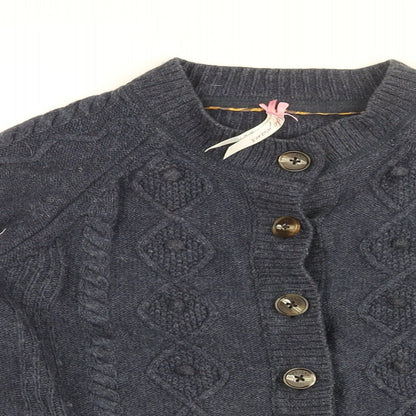 Womens UK Size 12 Pepe Jeans Blue Cardigan Jumper