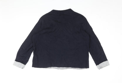 Womens UK Size M ESpirit Blue Pullover Jumper