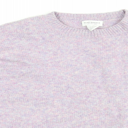 Womens UK Size XS Club Monaco Purple Pullover Jumper