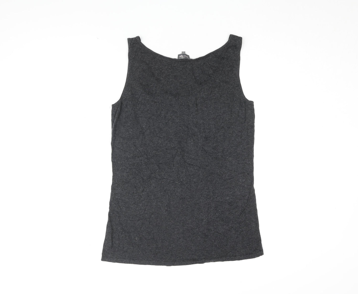 Womens UK Size L Phase Eight Black Basic Tank