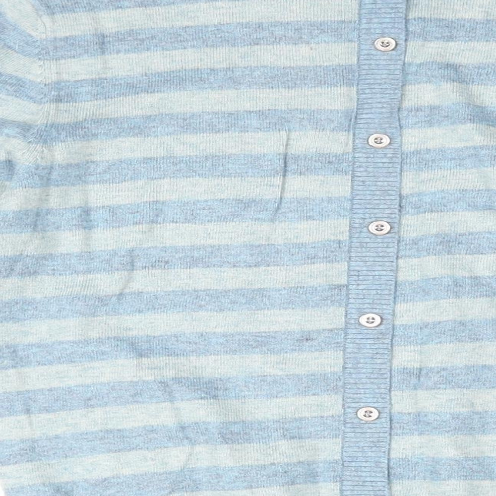 Womens UK Size 14 Yumi Blue Pullover Jumper