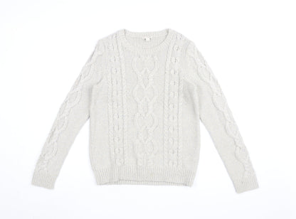 Womens UK Size M Gap Beige Pullover Jumper
