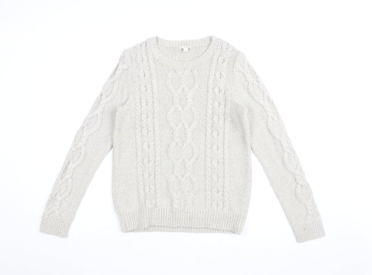 Womens UK Size M Gap Beige Pullover Jumper