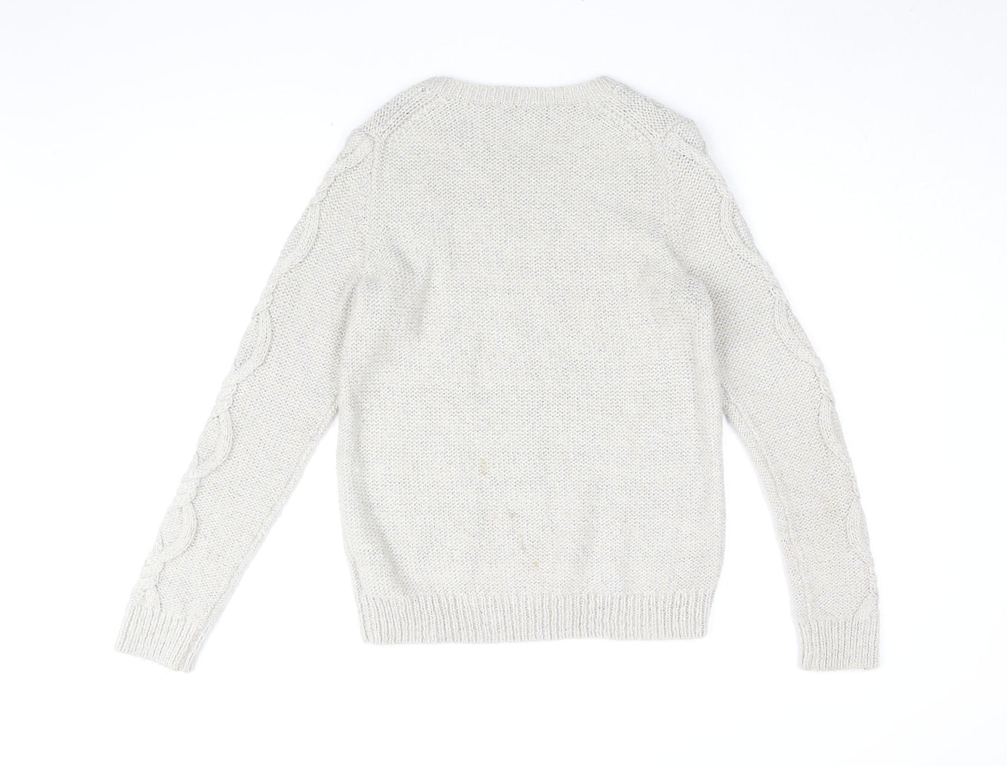Womens UK Size M Gap Beige Pullover Jumper