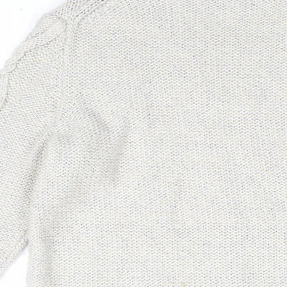 Womens UK Size M Gap Beige Pullover Jumper