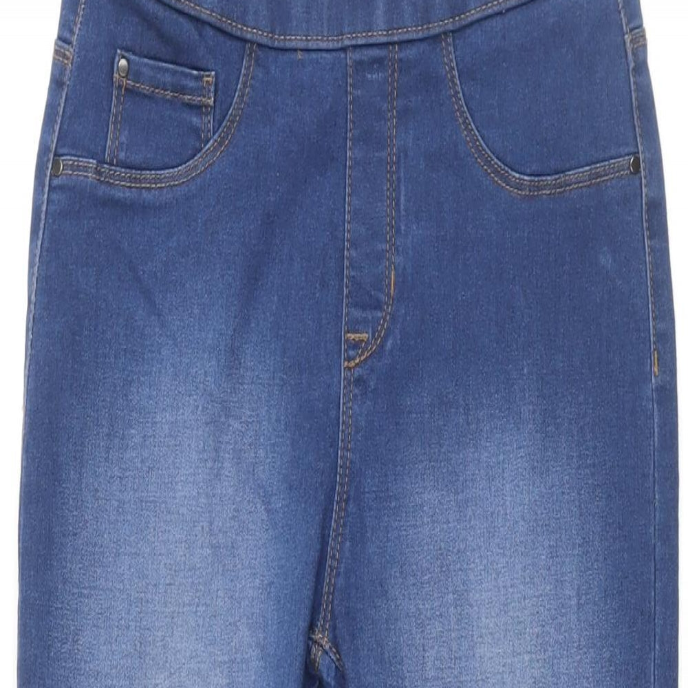 George Womens Blue Cotton Jegging Leggings Size 8 L28 in