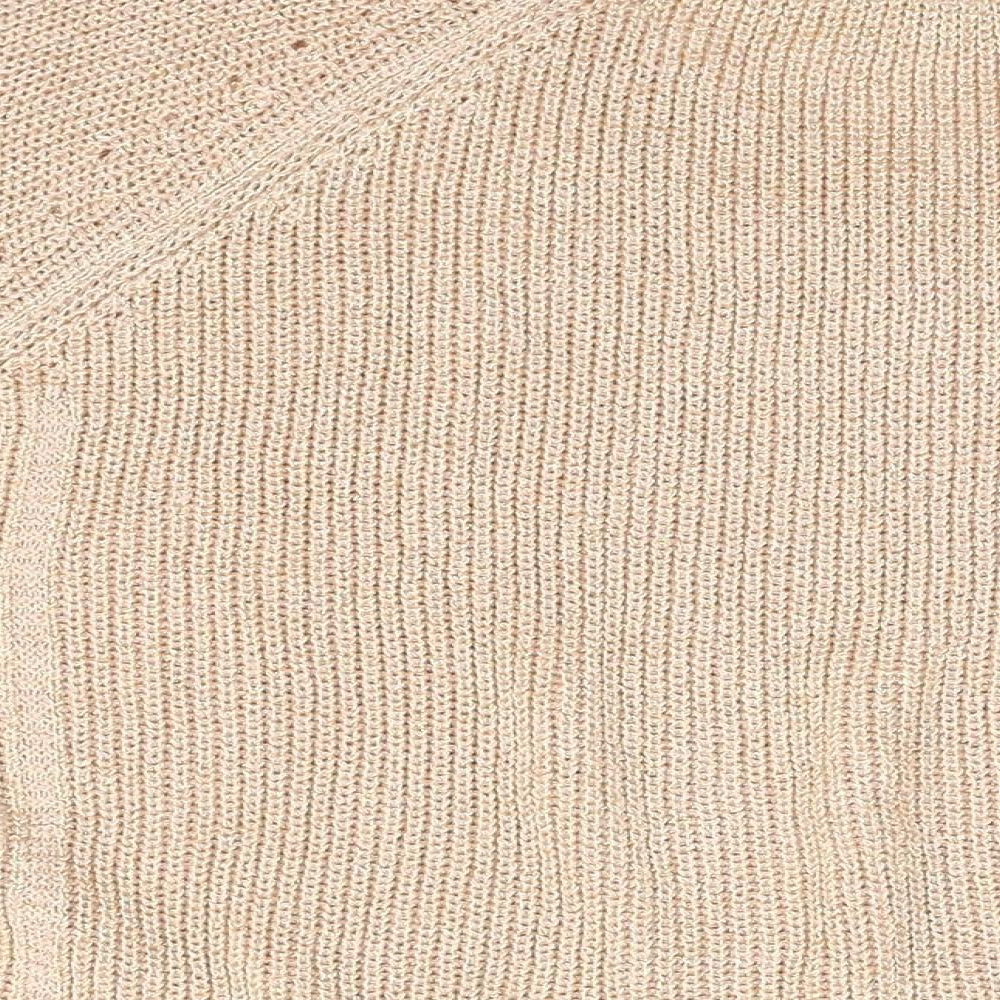 Womens UK Size XL NEXT Gold Pullover Jumper