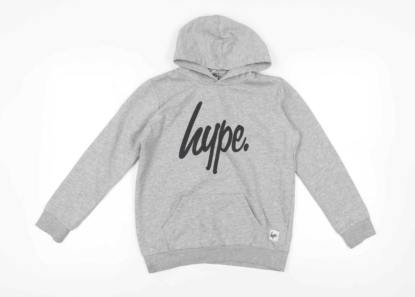 Hype Grey Pullover Hoodie 13 Years with Logo