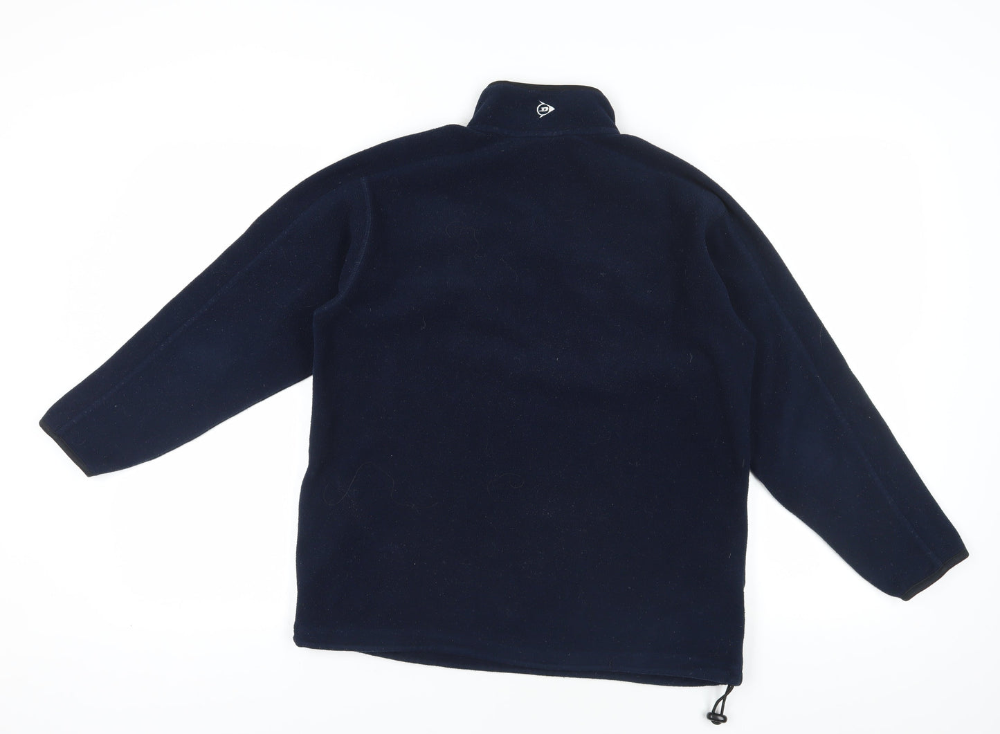 Dunlop Blue Fleece 1/4 Zip Sweatshirt for Boys 13-14 Years