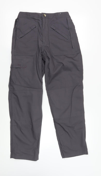 Regatta Grey Cargo Trousers, Medium, Workwear Comfortable