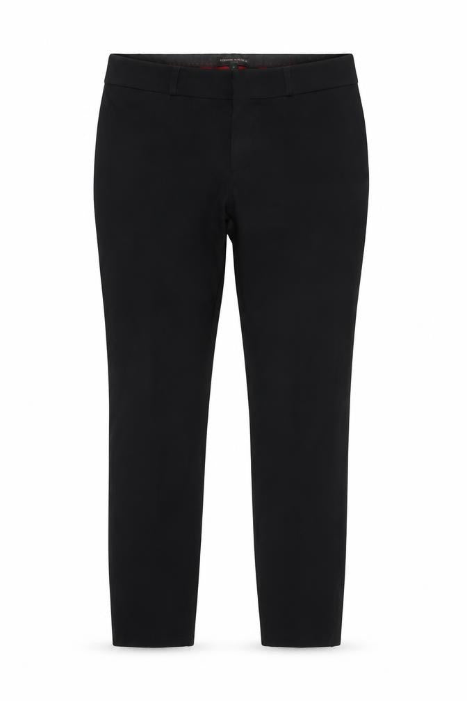Womens UK Size M Marks and Spencer Slim Fit Dress Pants Black Trousers