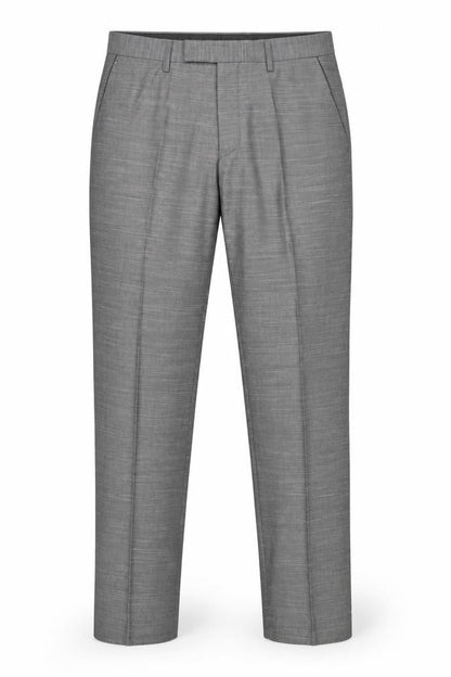 Mens UK Size 32 Goodsouls Classic Fit Dress Pants Grey Trousers