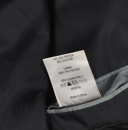Mens UK Size 44 Burton Regular Black Suit Jacket